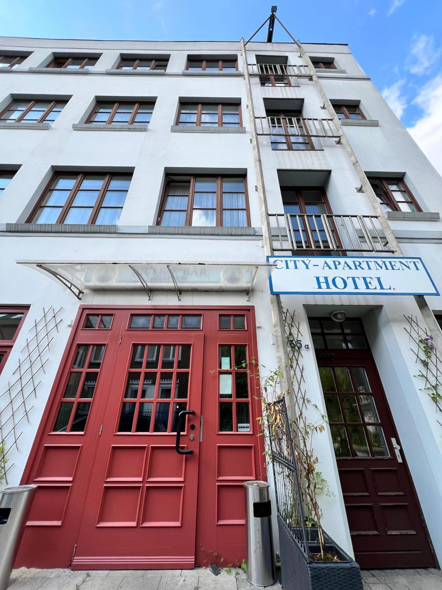 City Apartment Hotel Hamborg Eksteriør billede